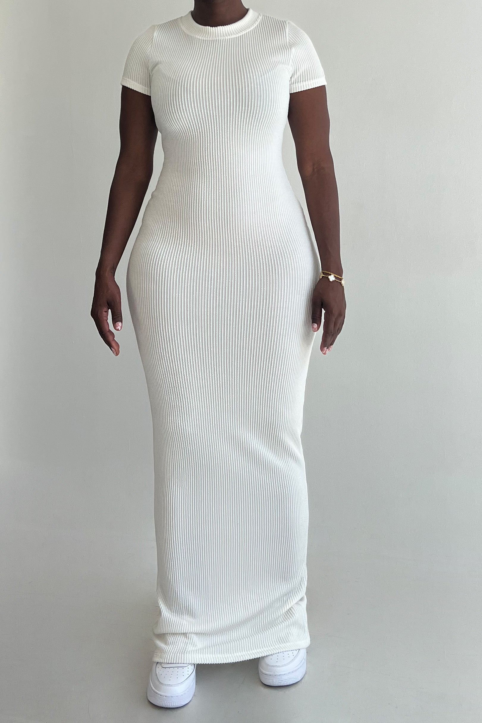 Deni Dress (Vanilla)