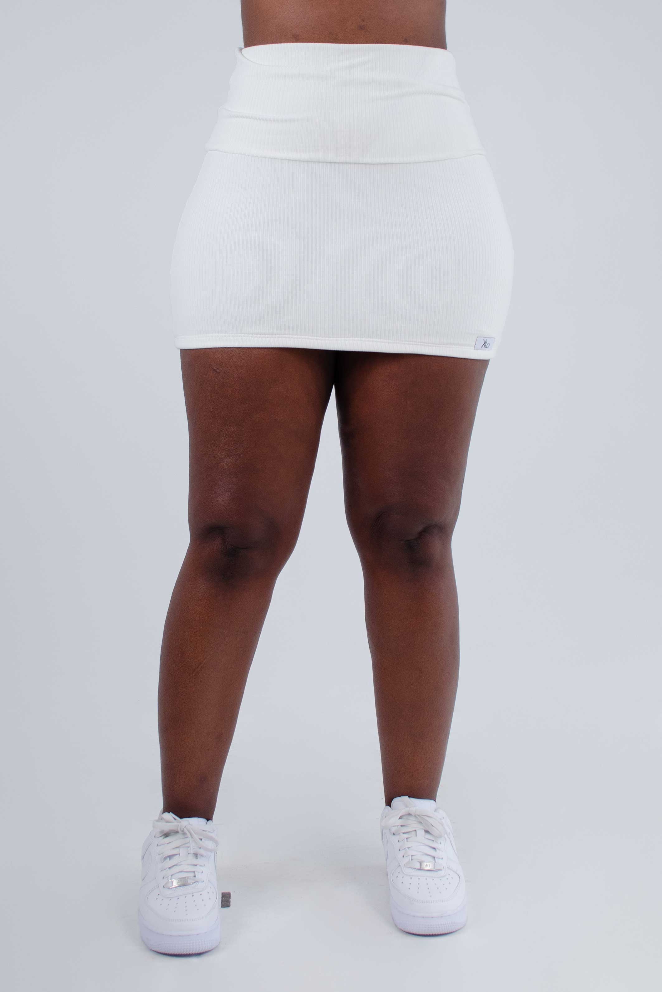 Ika Skirt (Ivory Rib)