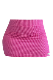 Linny Micro Mini Skirt (Fuchsia)