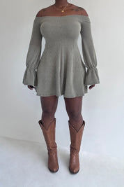 Bria Dress (Olive)
