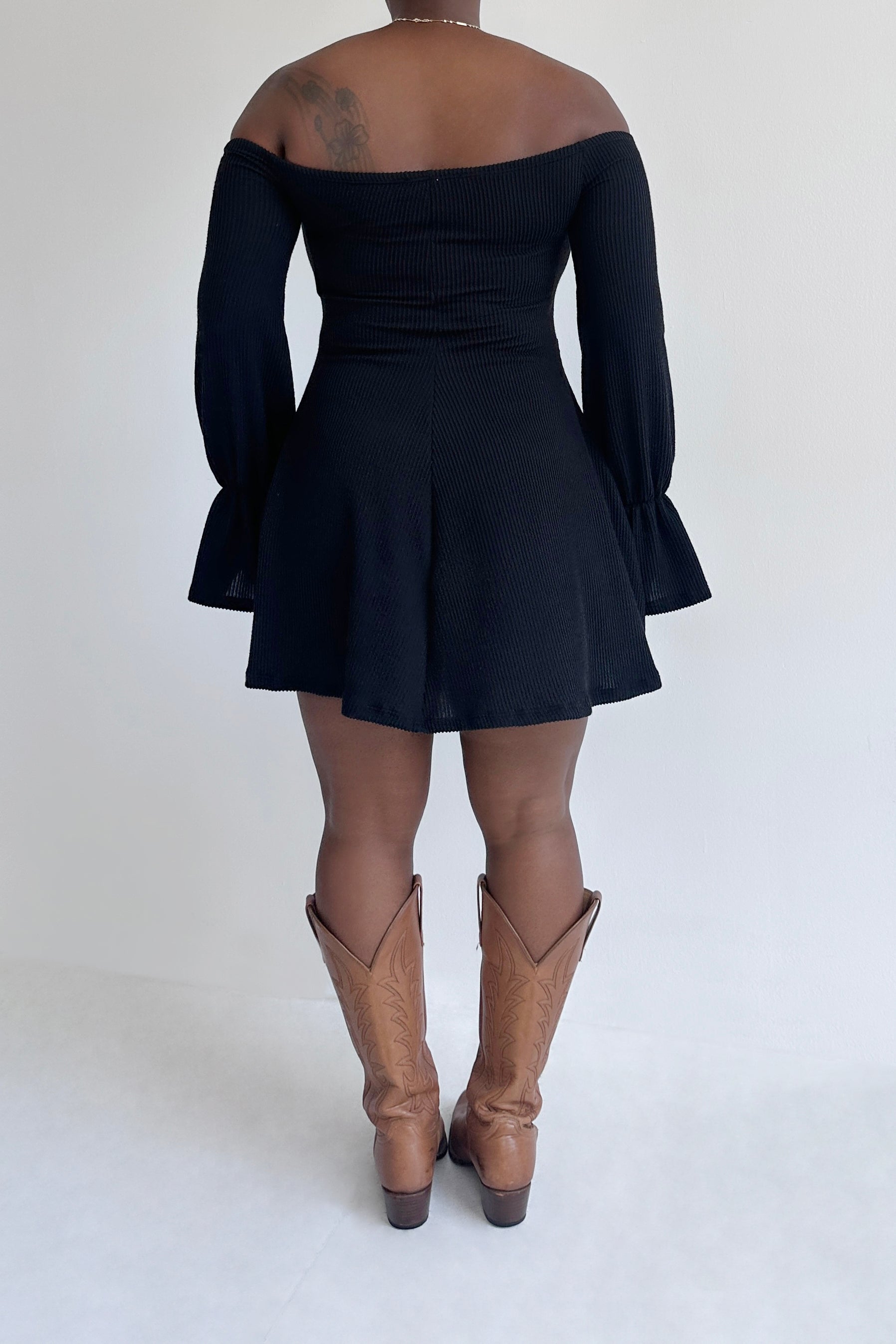 Bria Dress (Jet Black)