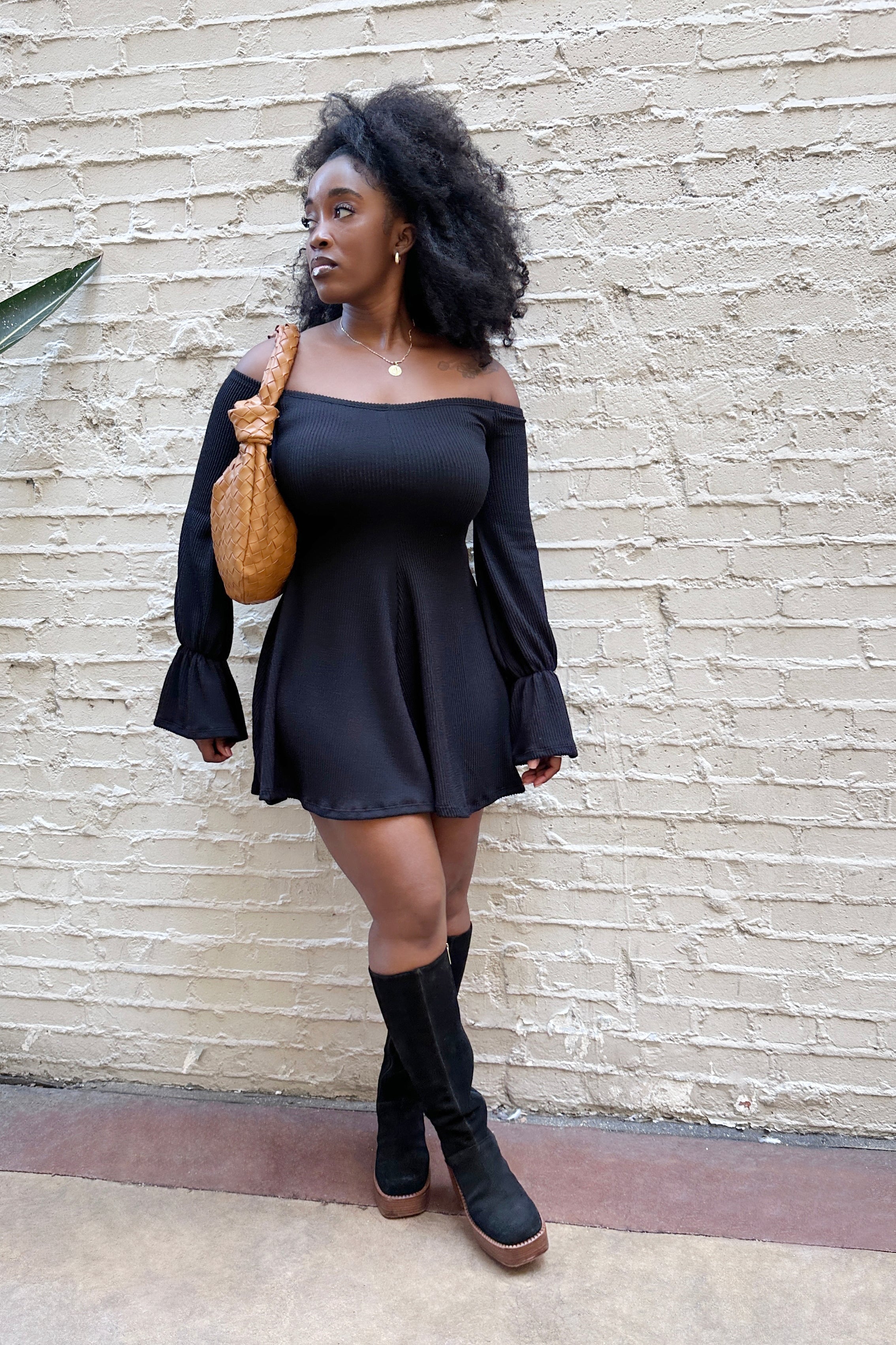 Bria Dress (Jet Black)