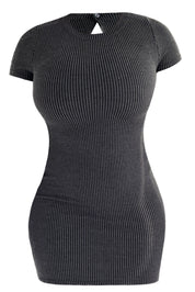 Nedi Dress (Charcoal Black)
