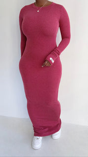 NISE Dress (Maroon)