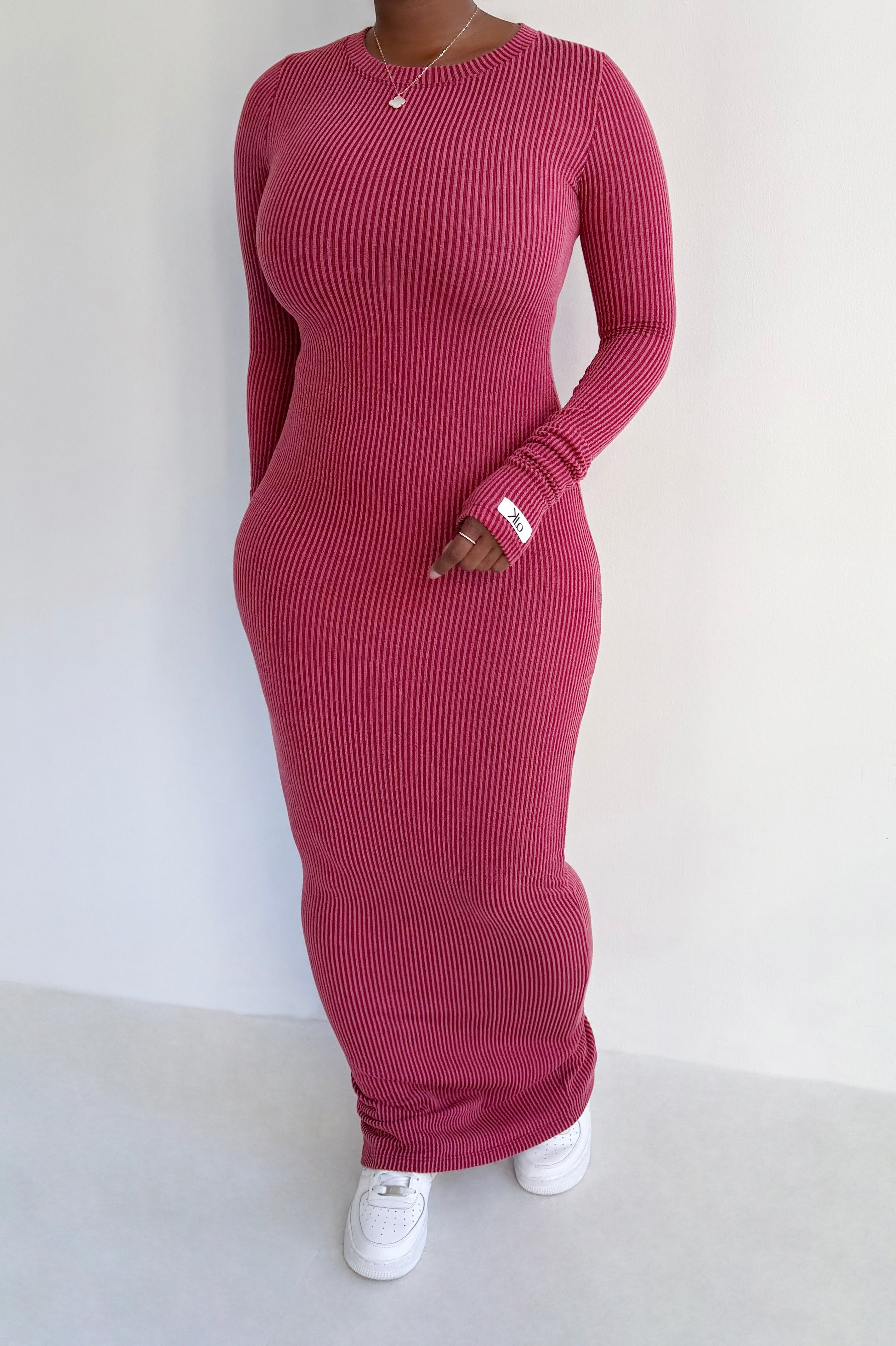 NISE Dress (Maroon)