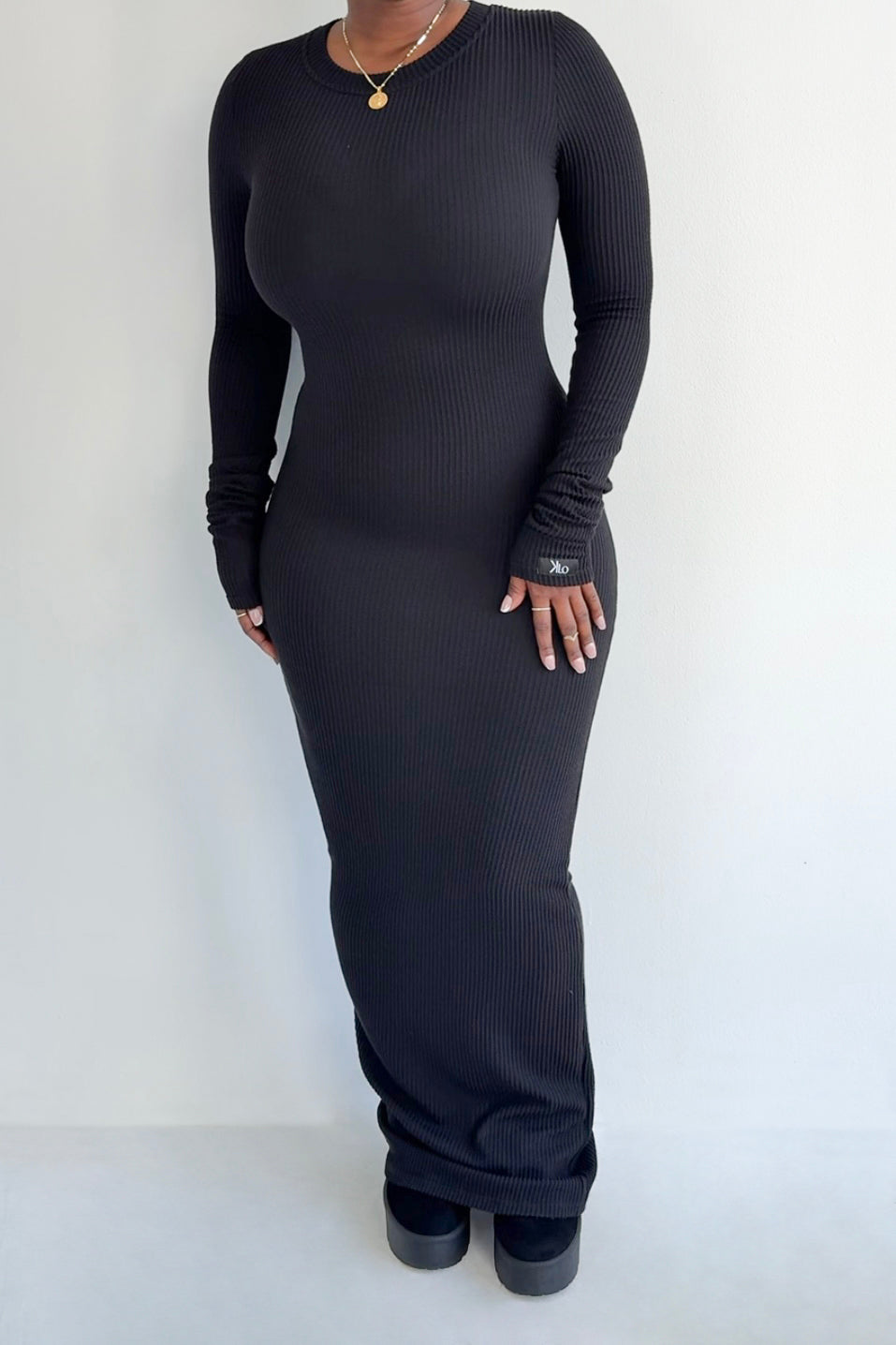 NISE Dress (Jet Black) – K.Lorayne Apparel