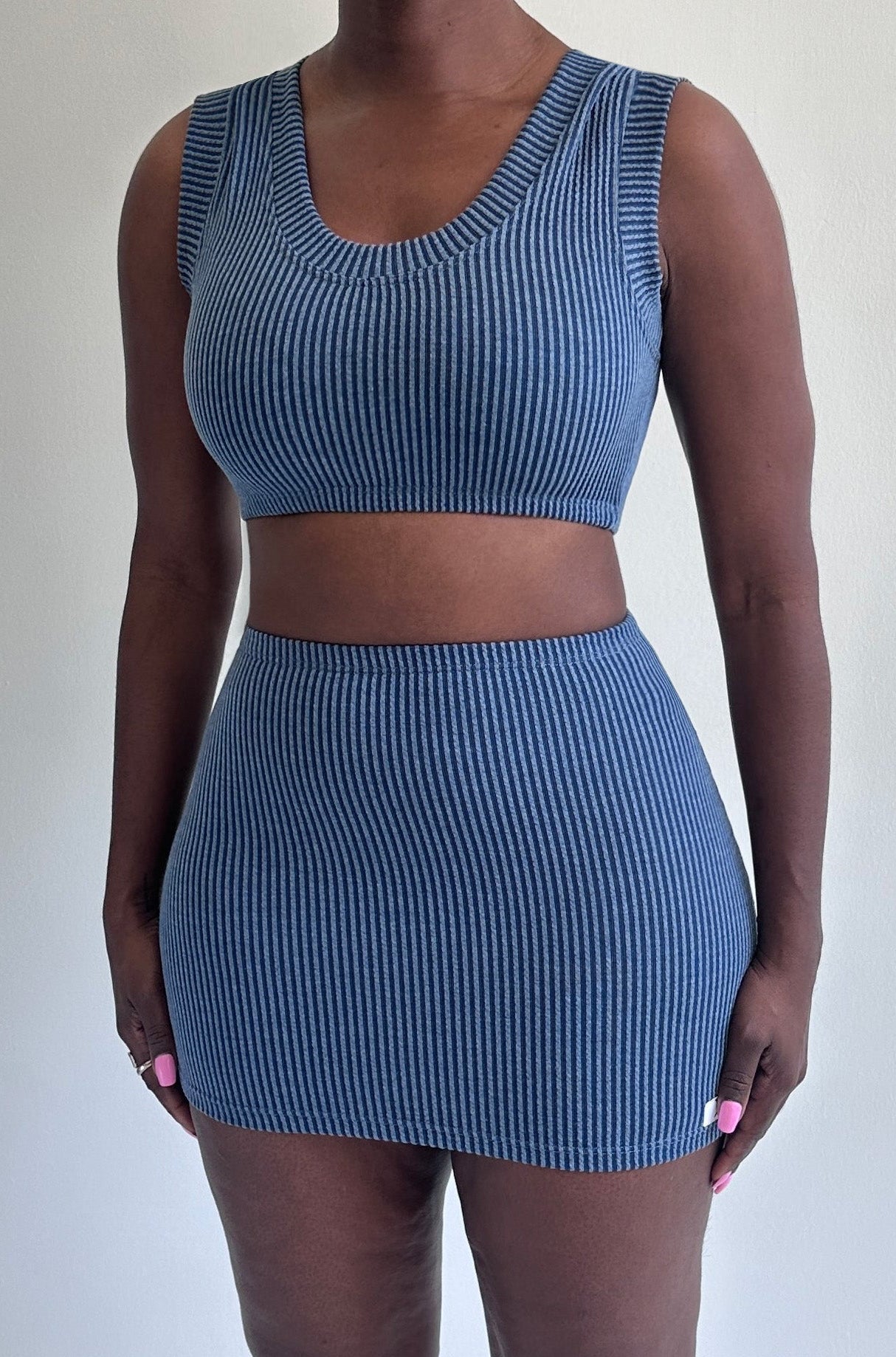 JO Bralette (Denim Blue)