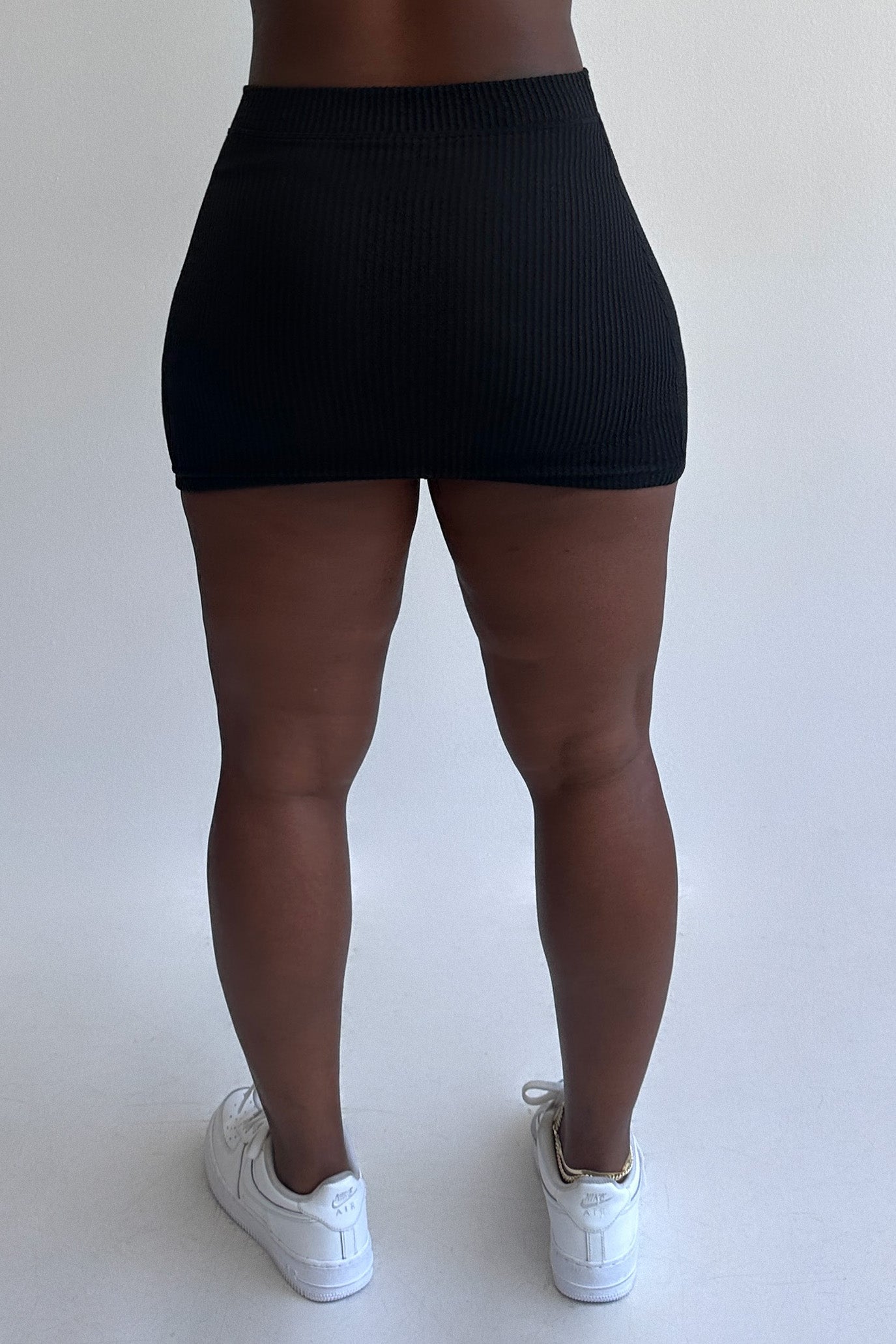 Linny Micro Mini Skirt (Jet Black)