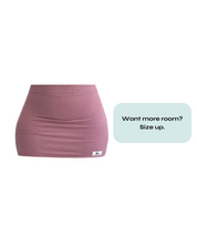 Linny Micro Mini Skirt (Mauve)