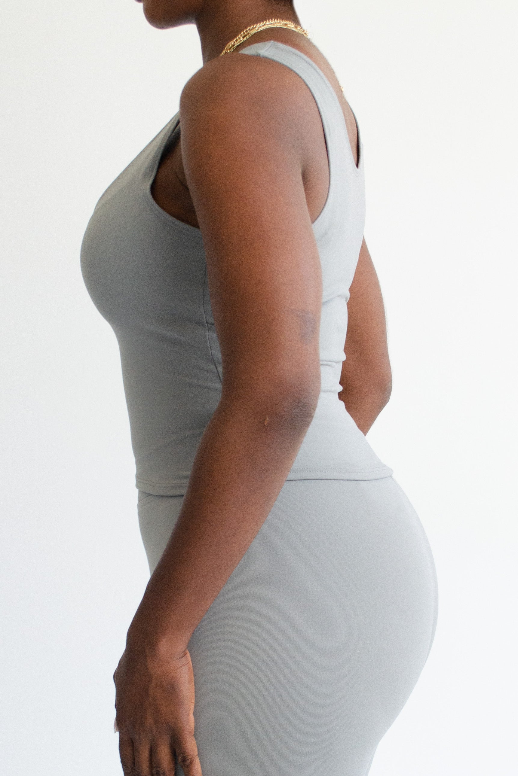 Leyah Tank Top (Cool Grey)