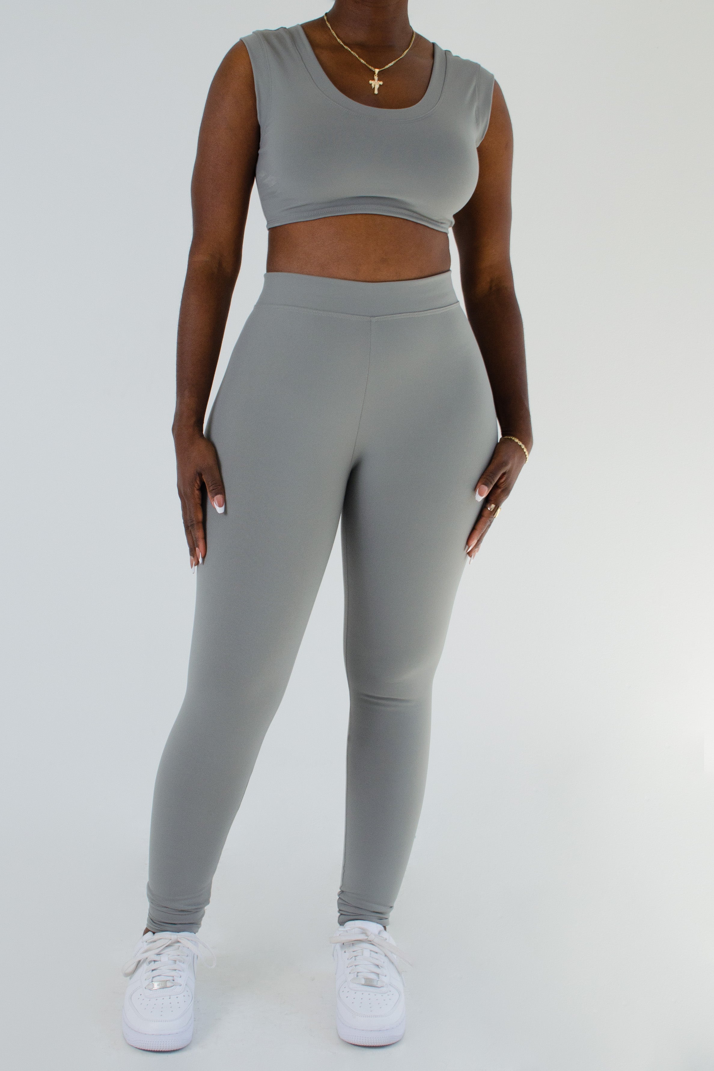 Thea Leggings (Cool Grey)