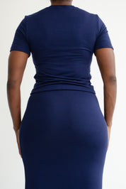 Krys T-Shirt (Soft Navy)