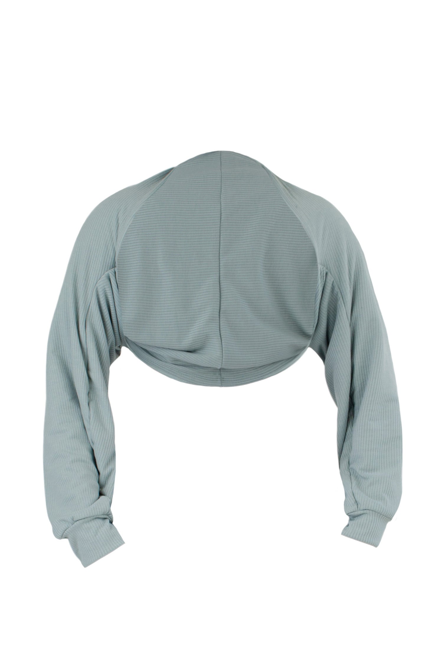 Simone Shrug (Mint Rib)