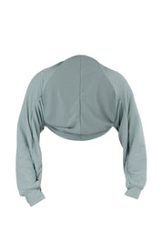 Simone Shrug (Mint Rib)