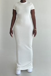 Deni Dress (Vanilla)