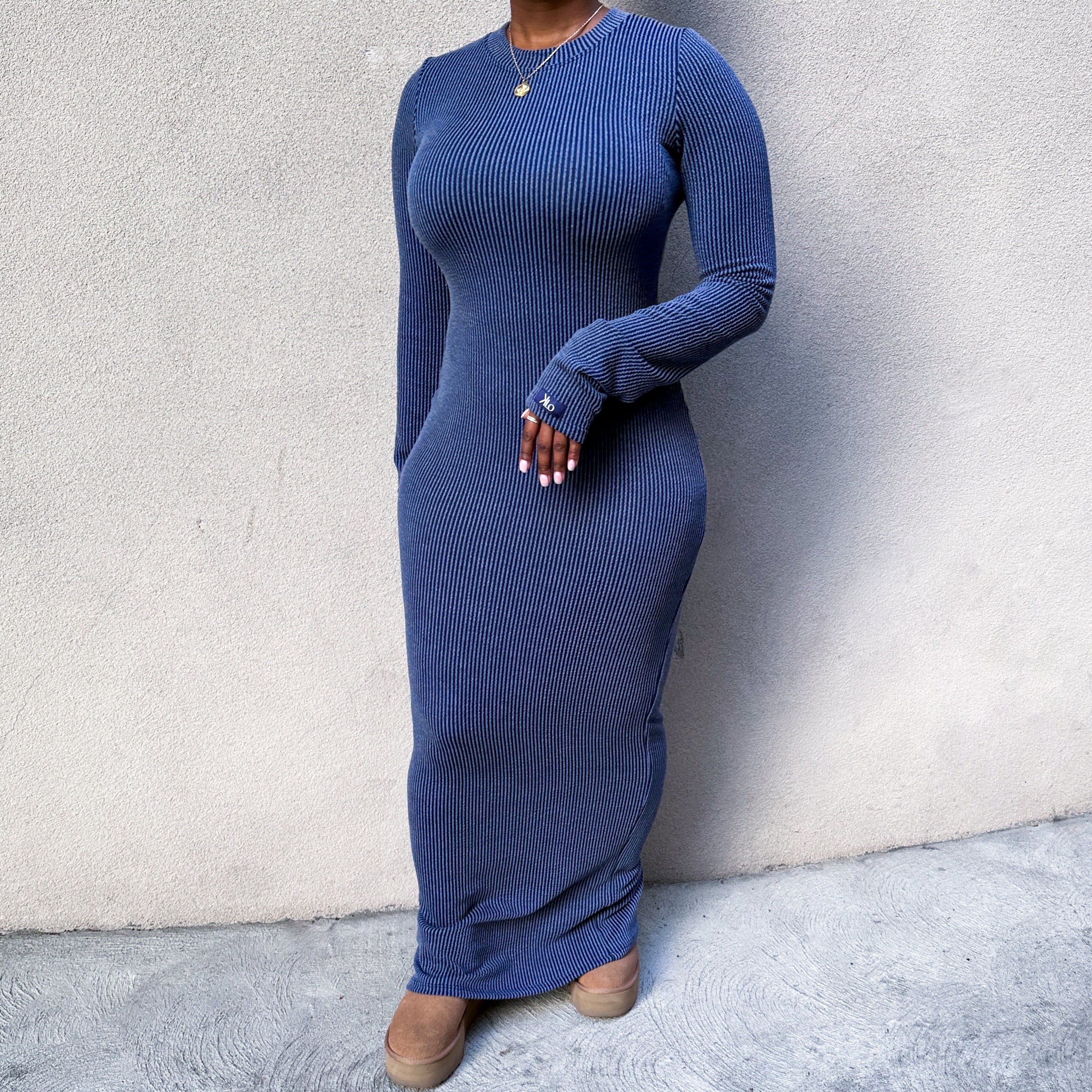 NISE Dress (Denim Blue)