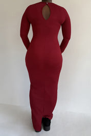 NISE Dress (Wine Red)