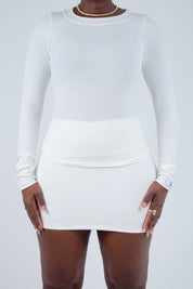 Ika Skirt (Ivory Rib)