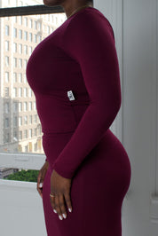 Moni T-Shirt (Merlot)