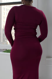 Moni T-Shirt (Merlot)