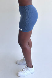 Linny Micro Mini Skirt (Denim Blue)