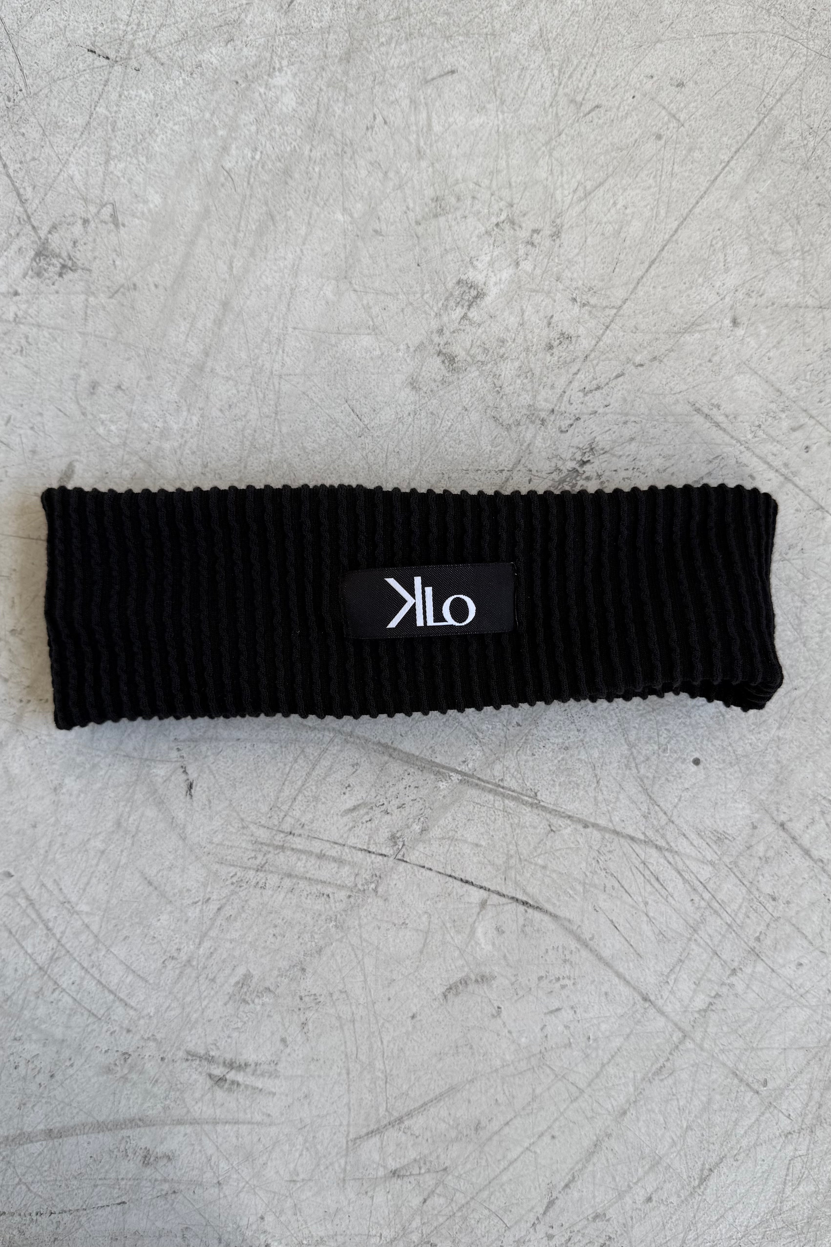 KLo Headband (Jet black)