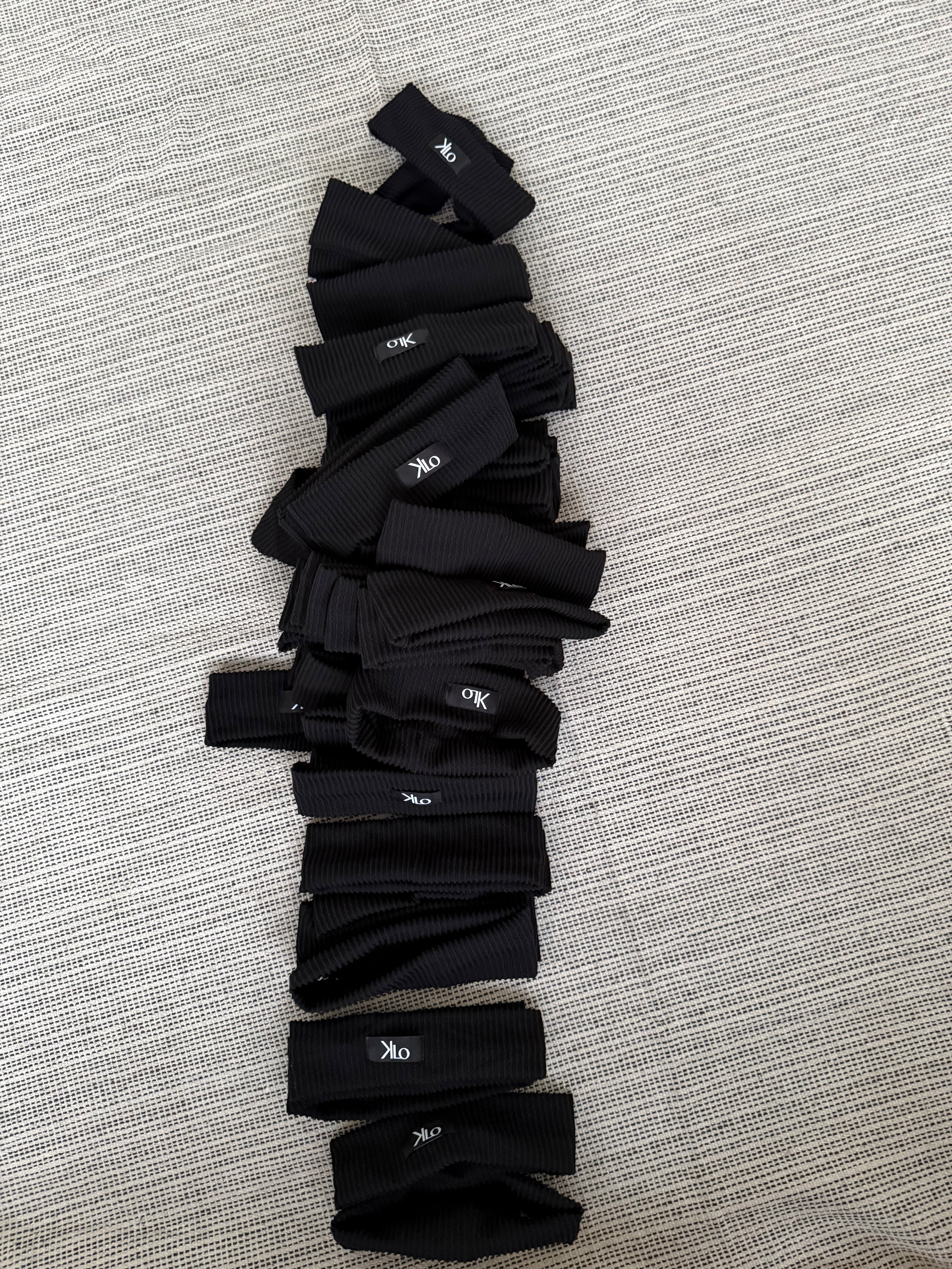 KLo Headband (Jet black)