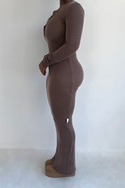 DENISE Dress (Chocolate)