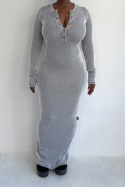 DENISE Dress (Pinstripe)