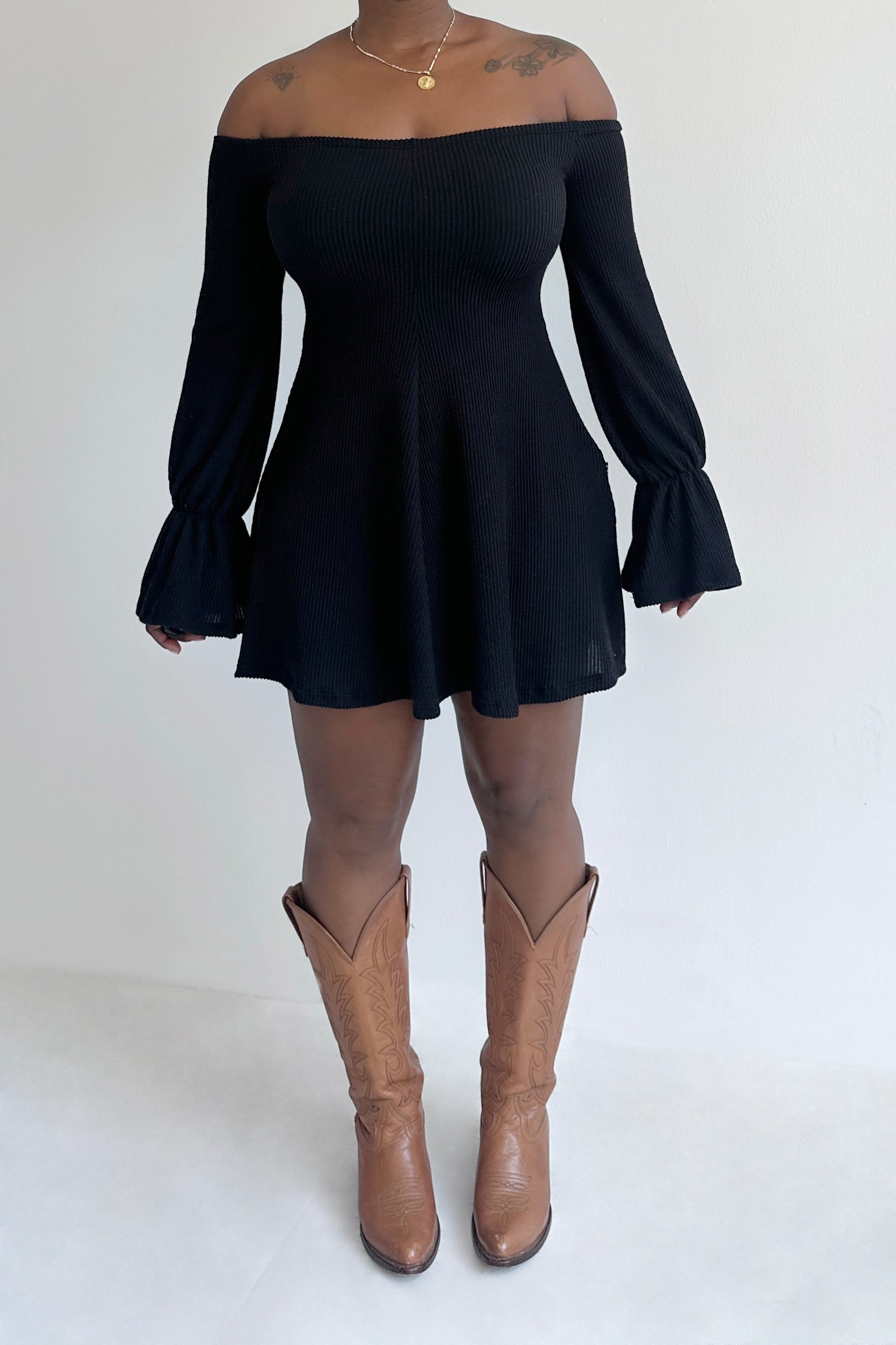 Bria Dress (Jet Black)