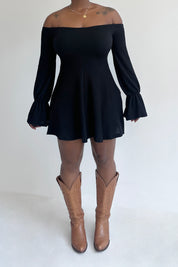Bria Dress (Jet Black)