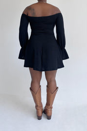 Bria Dress (Jet Black)