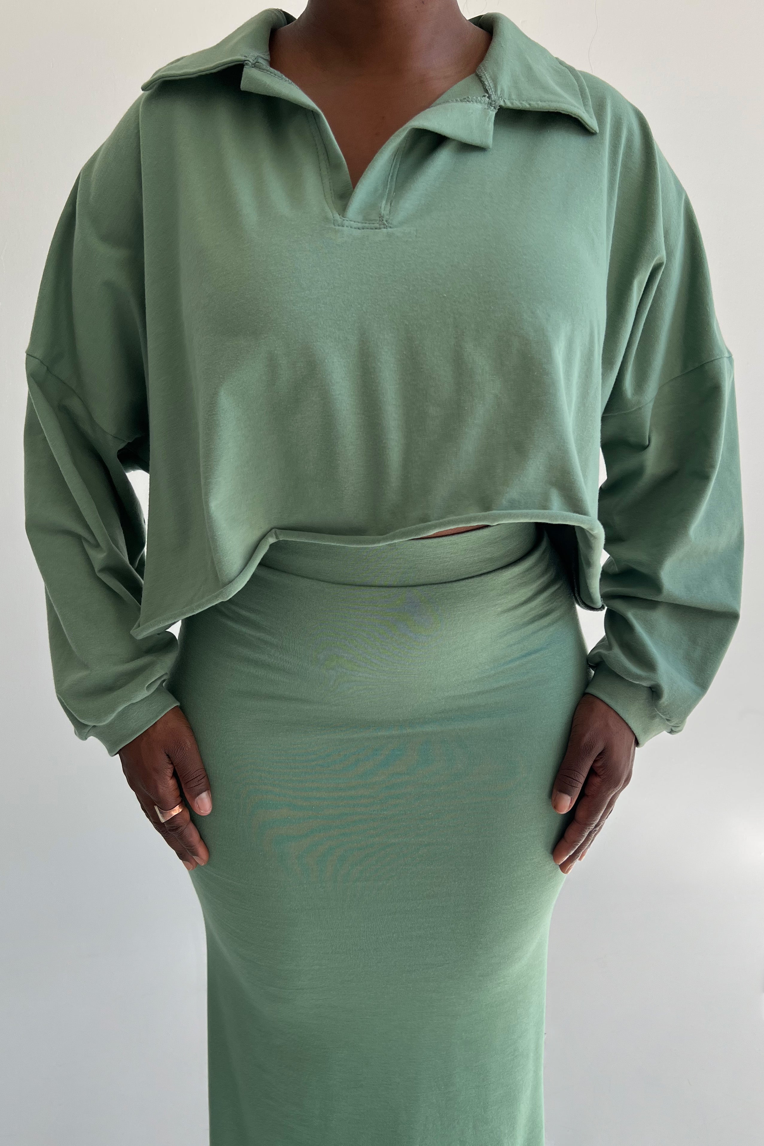 Kree Skirt (Seafoam) [Sample]