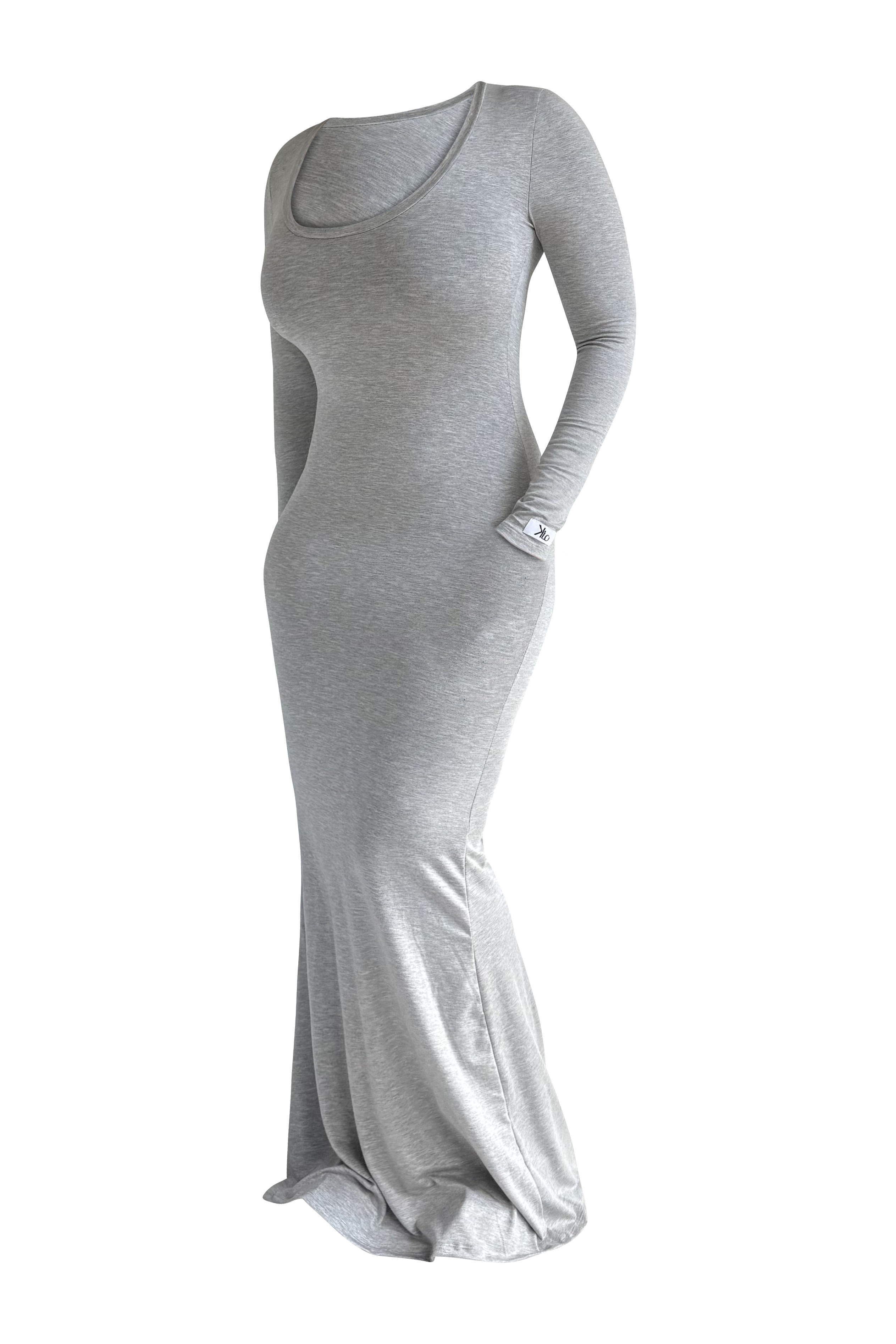 Mattie Dress (Heather Grey )