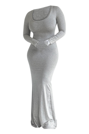 Mattie Dress (Heather Grey )