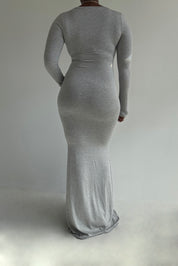 Mattie Dress (Heather Grey )