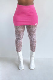 Linny Micro Mini Skirt (Fuchsia)