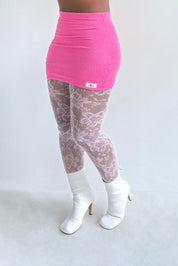 Linny Micro Mini Skirt (Fuchsia)