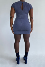 Nedi Dress (Denim Blue)