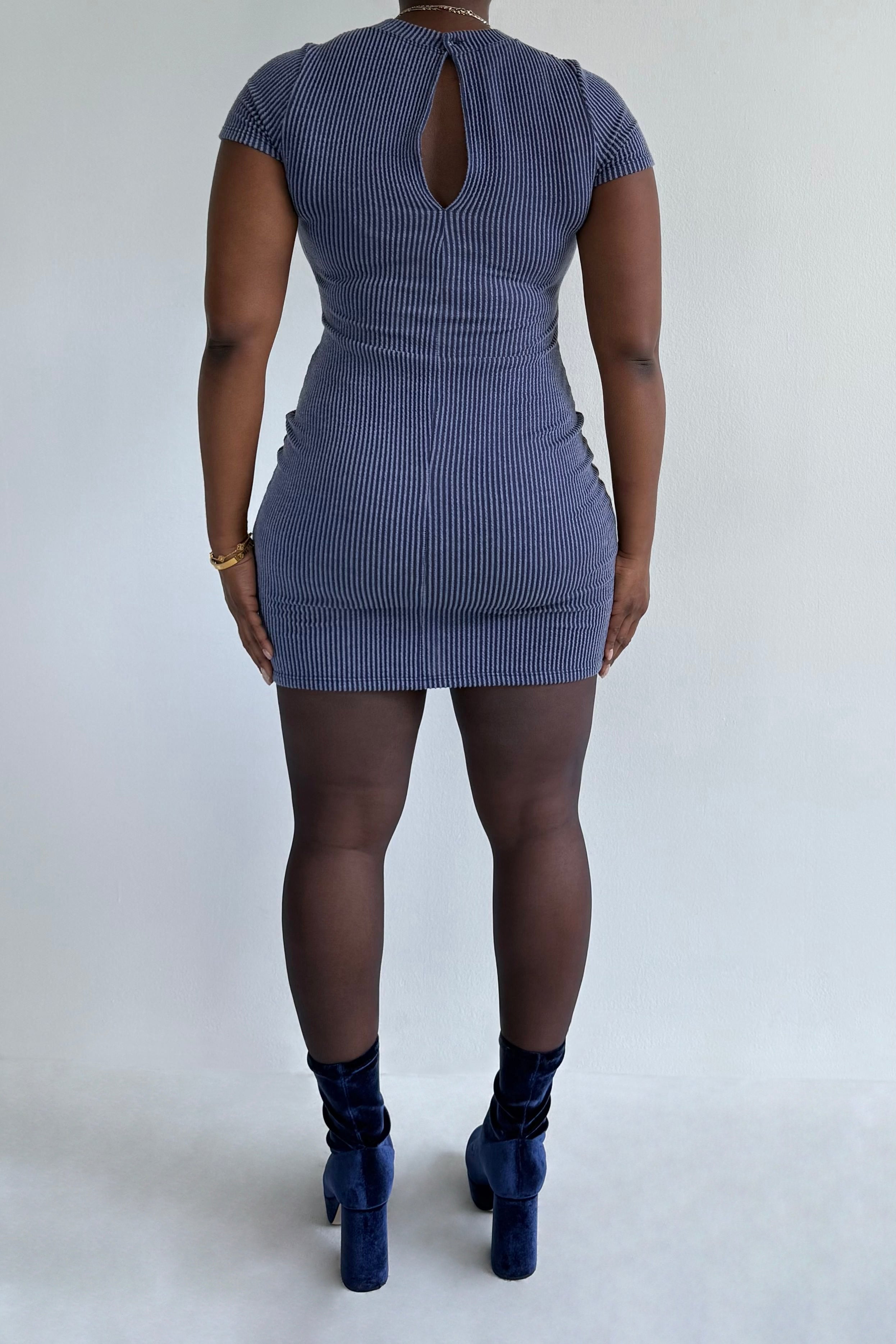 Nedi Dress (Denim Blue)