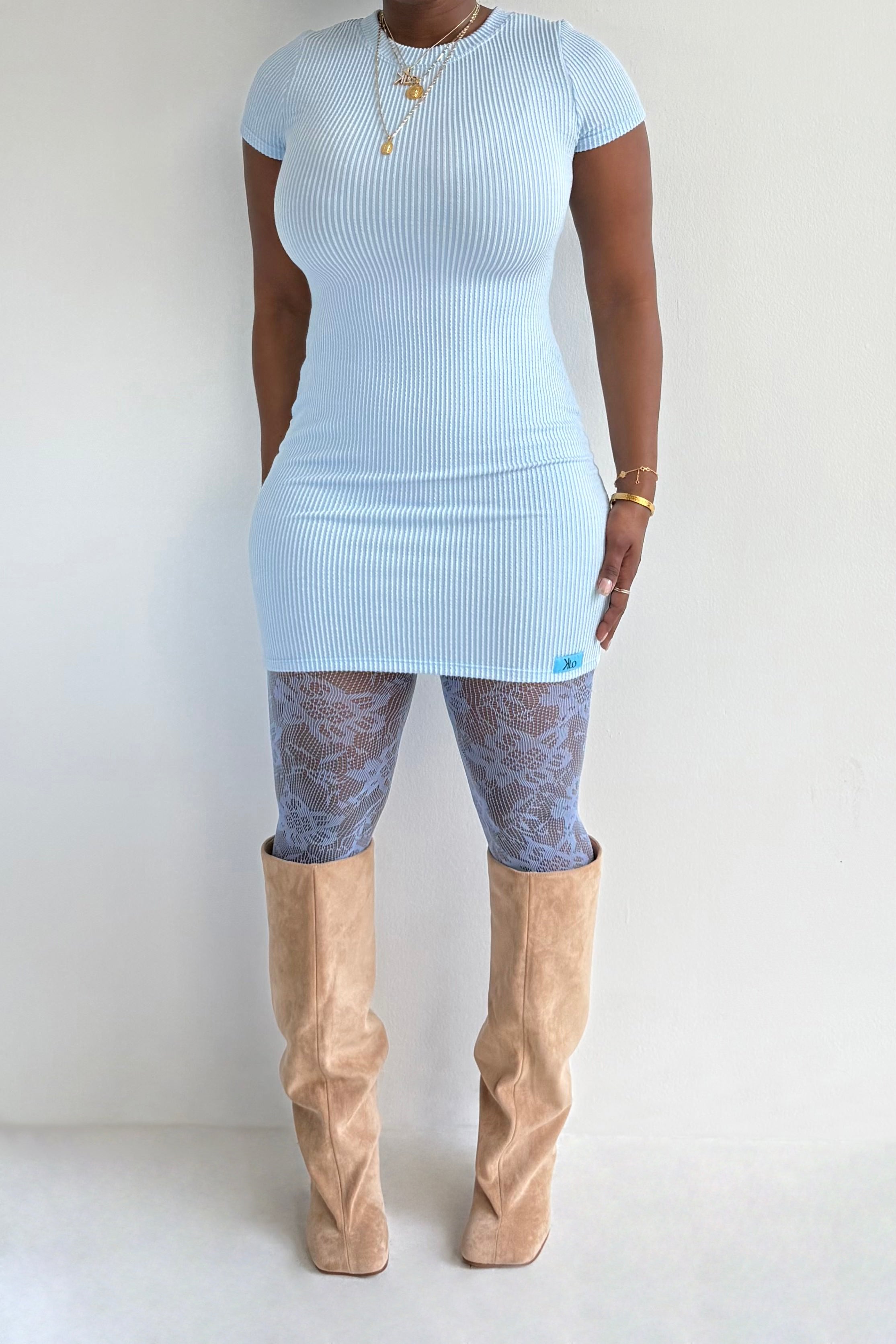 Nedi Dress (Pale Blue)