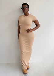 DENI Dress (Caramel)
