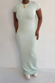 Deni Dress (Frosty Green)