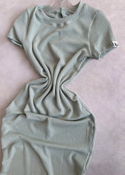 Deni Dress (Frosty Green)