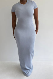Deni Dress (Light Denim)