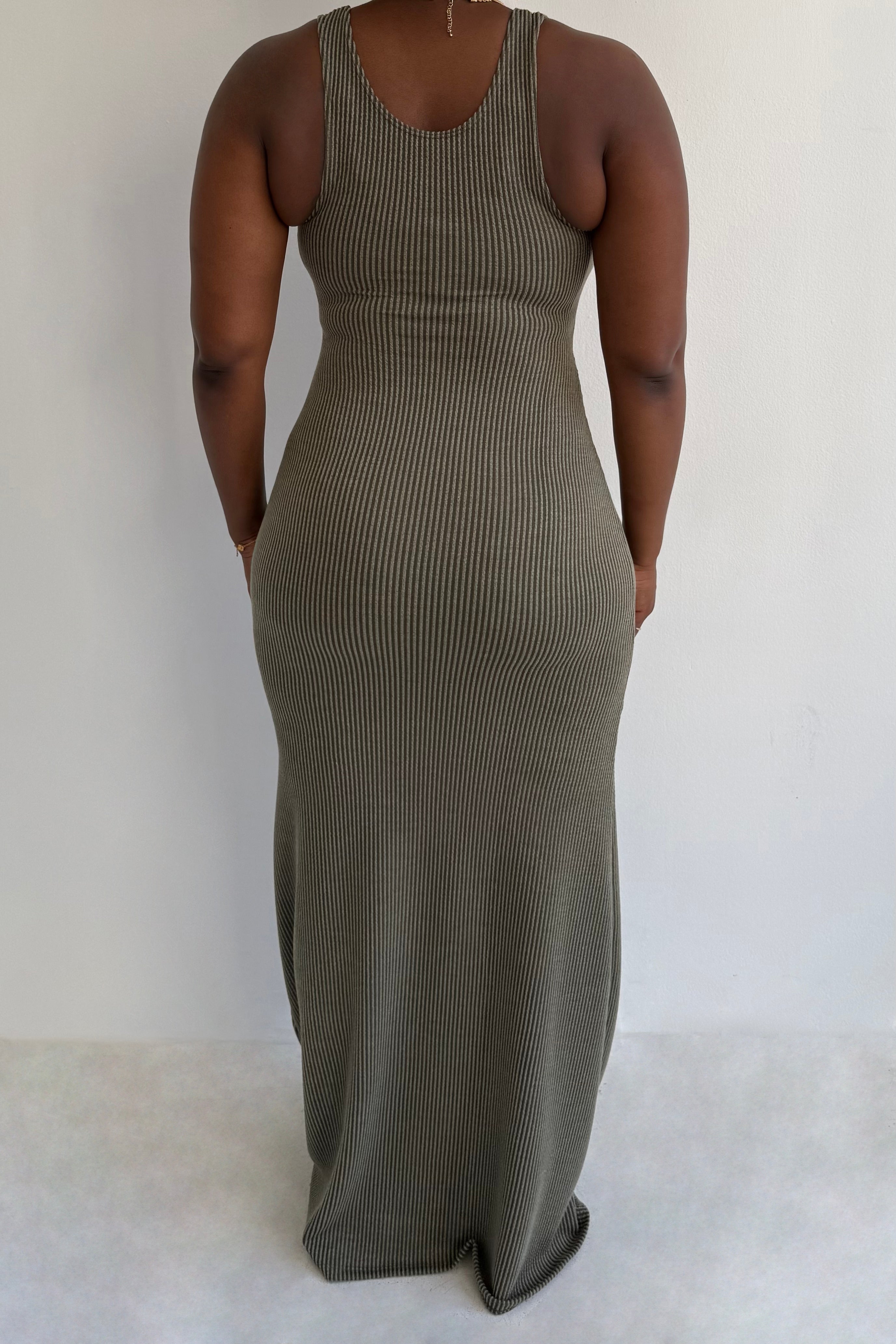 RyRee Dress (Army Rib)