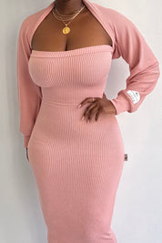 EYAH Dress (Rose Milk)
