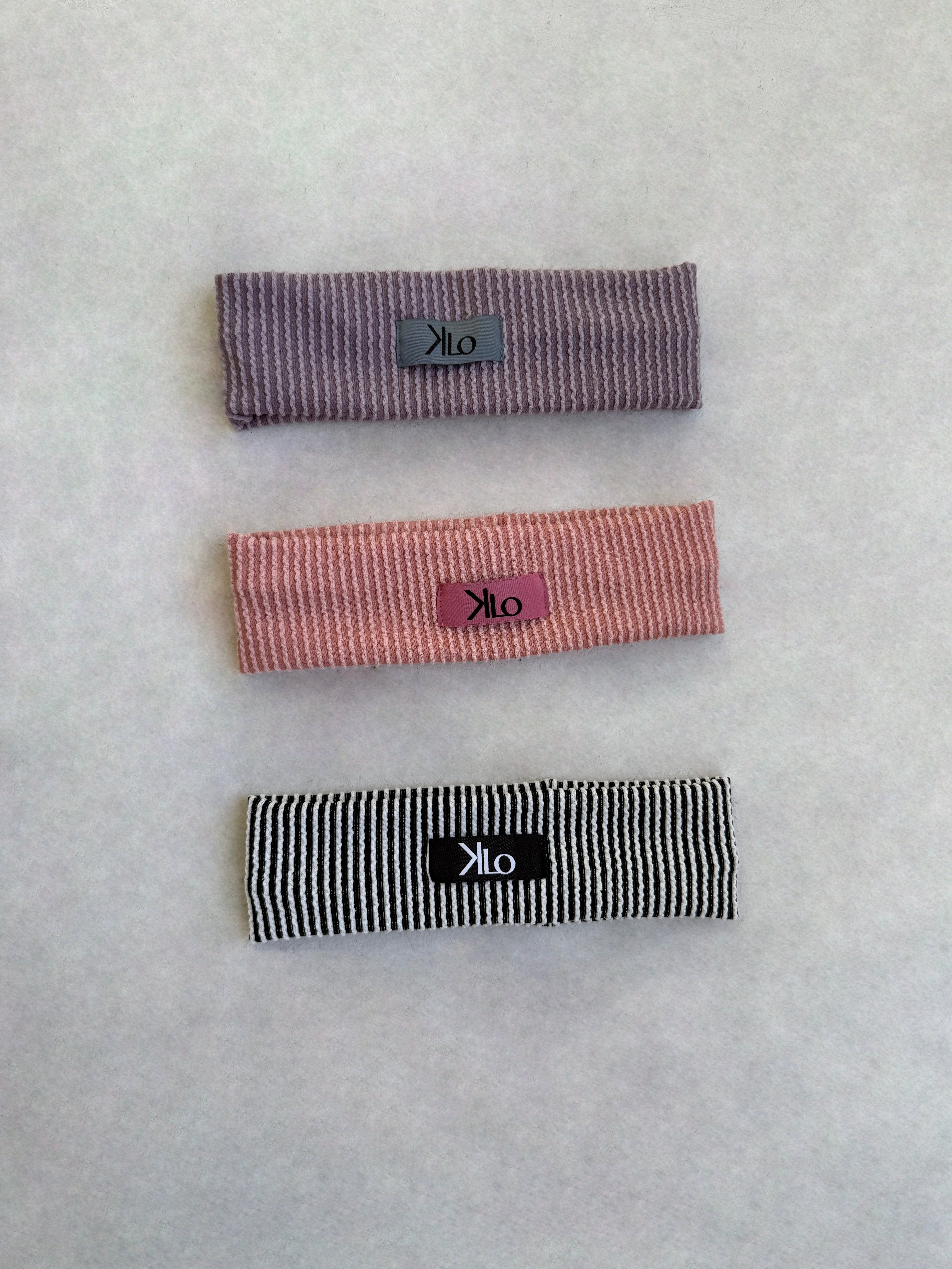KLo Headband (Pinstripe)
