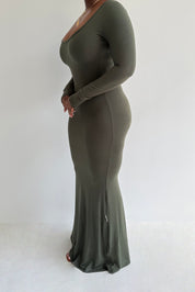Mattie Dress (Basil)