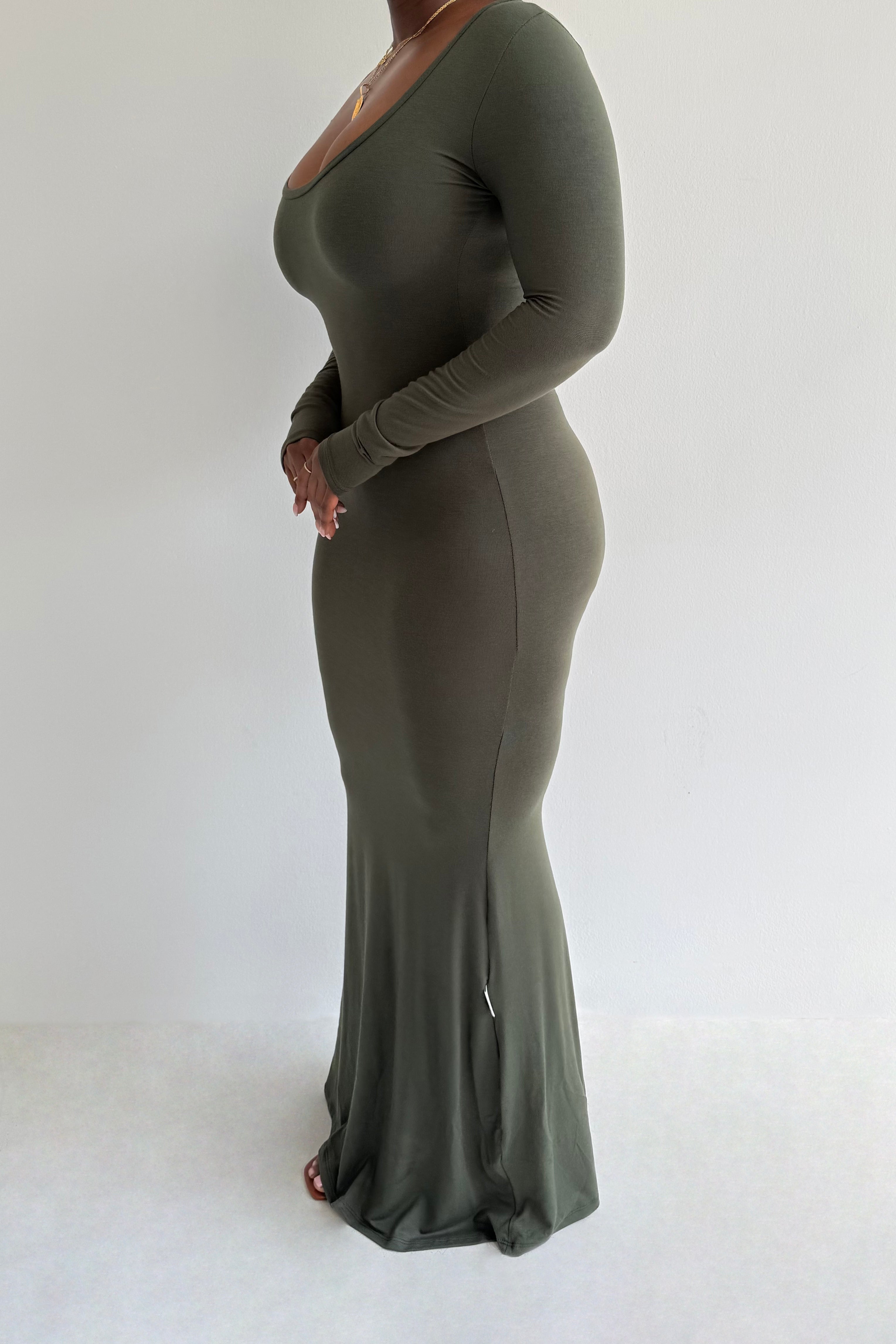 Mattie Dress (Basil)